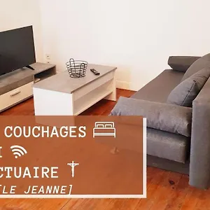 Le Jeanne 4/6 Couchages, Wifi, Sanctuaire Appartement